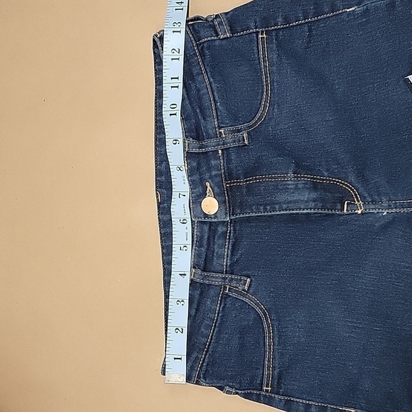 & Denim (H&M), Size 26 Skinny Ankle Jeans, Dark Wash, EUC - Picture 4 of 10